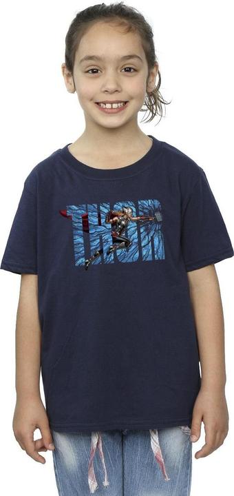 Produktbild Thor Love And Thunder Smash TShirt Mädchen (152, 158)