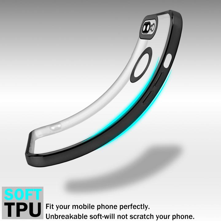 Actual product image Cadorabo TPU Chrome Case with Camera Protector for Apple iPhone 7 PLUS / 7S PLUS / 8 PLUS (Apple iPhone 7 Plus, Apple iPhone 7s Plus)