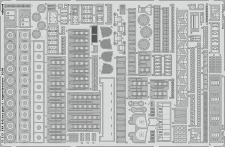 Immagine prodotto Eduard USS Arizona parte 6 - sovrastruttura f.Trum