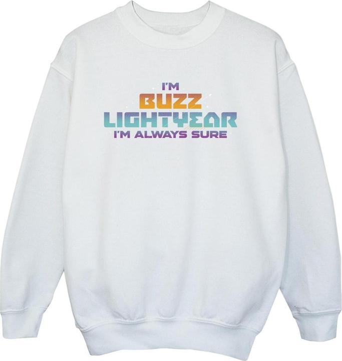 Disney Lightyear Always Sure Text Sweatshirt Jungen