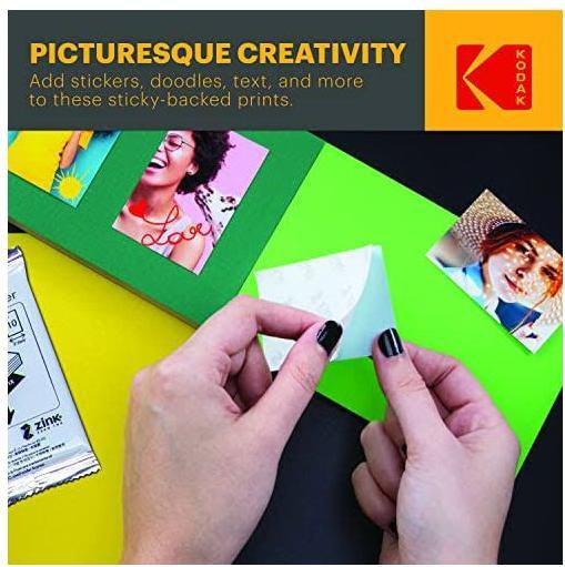 Image du produit Kodak Film instantané 2x3 (Mint, craquement, Touche d'encliquetage, Printomatic, Mini 2, M230)