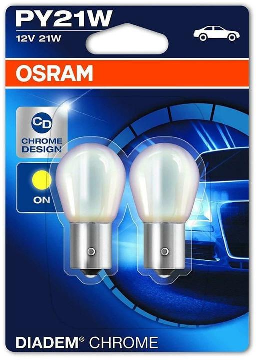 Produktbild Osram 4062172394857 Signal Leuchtmittel Diadem PY21W 21 W 12 V (PY21W)