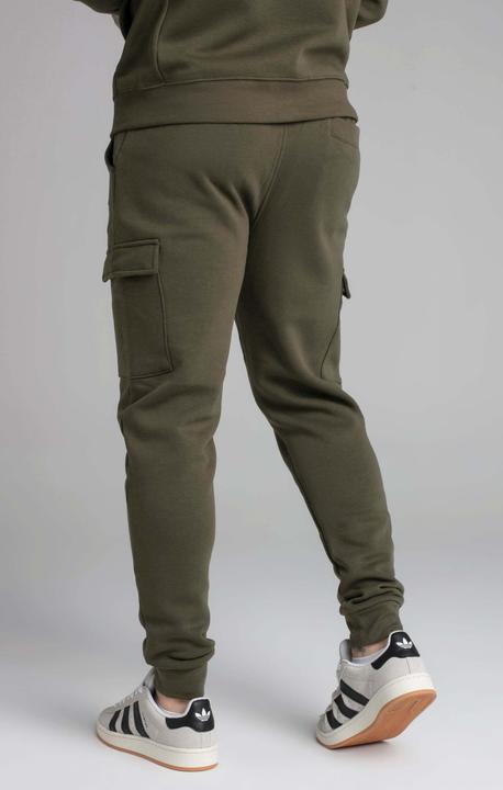Immagine prodotto Siksilk Pantaloni della tuta Khaki Essential Cargo Jogger (L)
