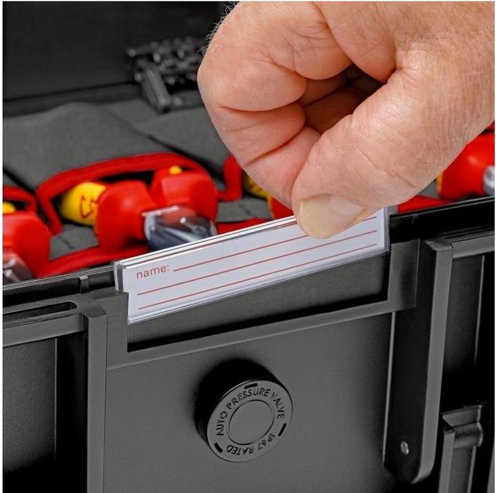 Productafbeelding Knipex Gereedschapskist "Robust45 Move" Electric 00 21 37 (63 onderdelen)
