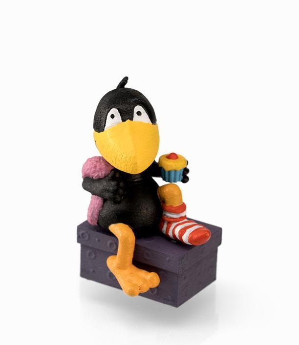 Actual product image Tonies The little raven sock - all messed up (German)