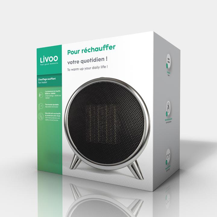 Actual product image Livoo Ceramic heater (1800 W)