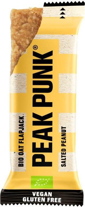 Actual product image Peak Punk Organic Oat Flapjack (Salted Peanut, 1 pcs., 60 g)
