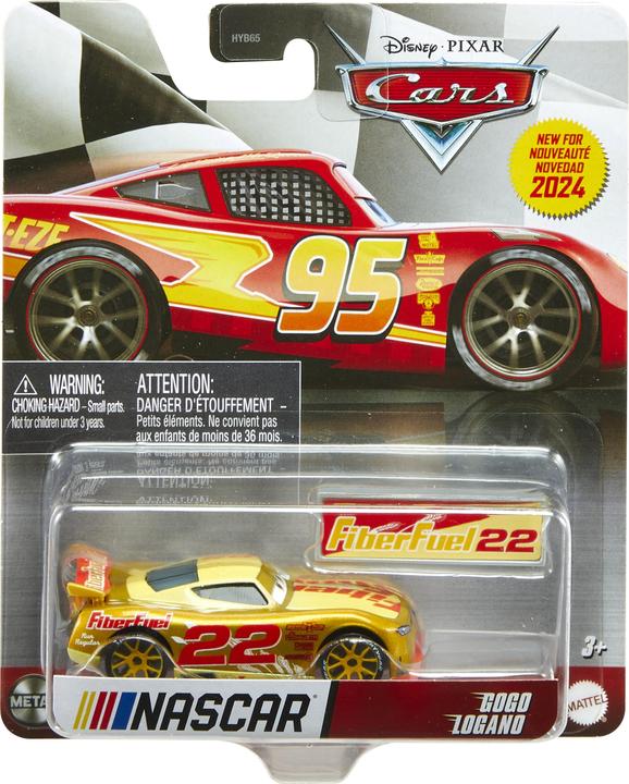 Actual product image Mattel Disney Pixar Car Die-Cast Nascar