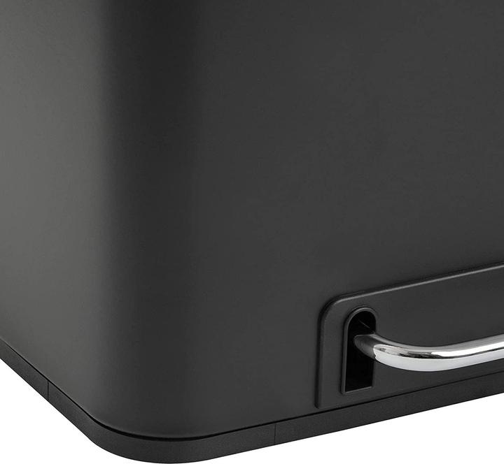 Produktbild Svita TM2X15 Treteimer Schwarz (30 l)