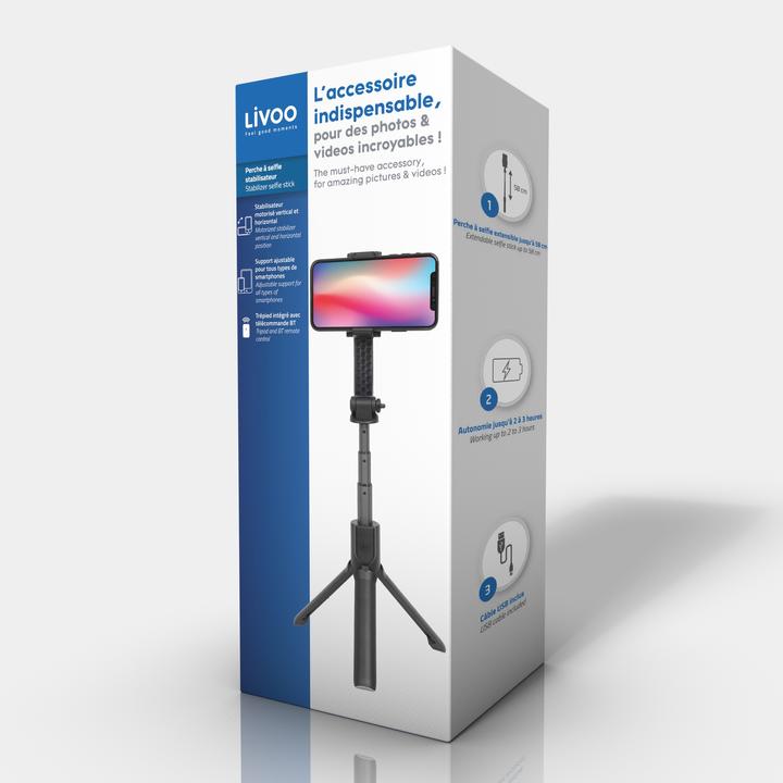 Produktbild Livoo Stabilisierender Selfie-Stick