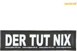 Actual product image Trixie 2 Julius-K9® Velcro stickers (S, Dog, Dog sport)