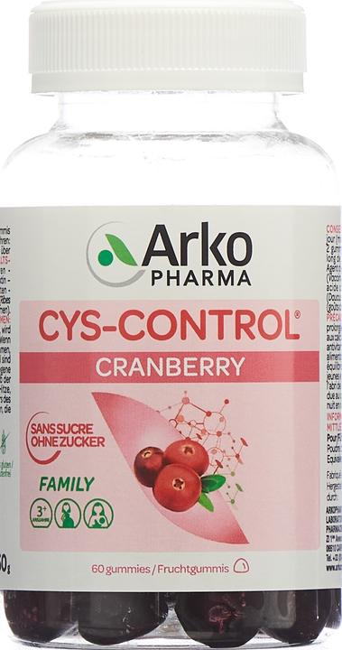 Produktbild Arkopharma Cys-control Gummies (60 Stück, Gummies, 190 g)
