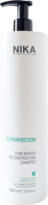 Immagine prodotto Nika K-Perfection - Shampoo ricostruttore alla cheratina pura (1000 ml, Shampoo liquido)