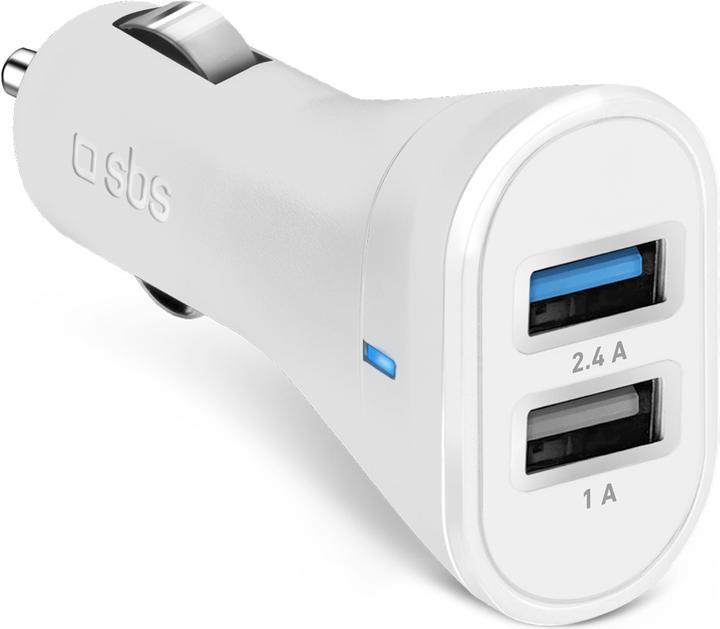 Produktbild SBS Auto-Ladegerät mit zwei 2100 mAh USB-Ports