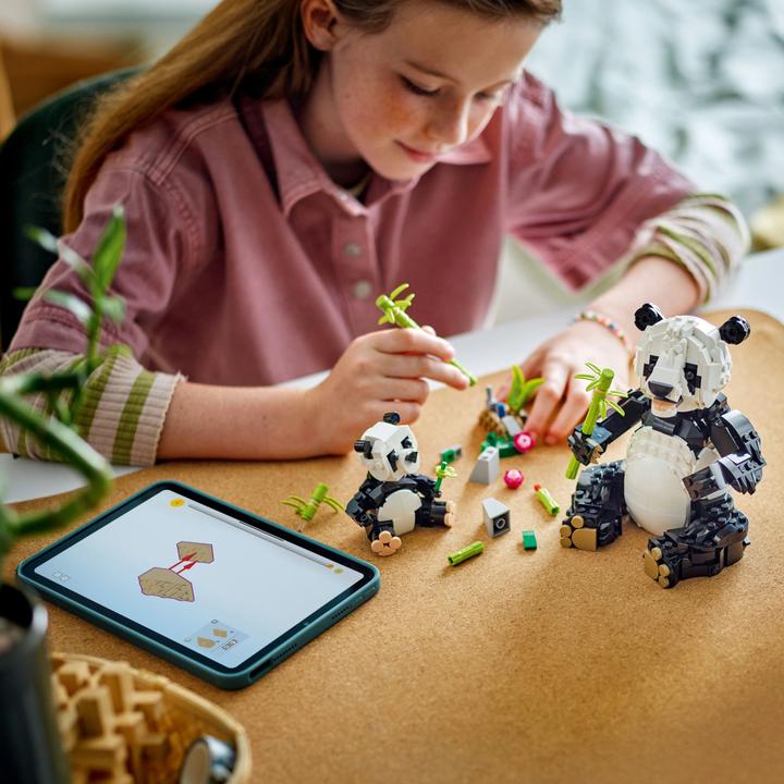 Immagine prodotto LEGO Wilde Tiere: Pandafamilie (31165, LEGO Creator 3-in-1)