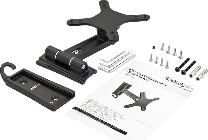 Produktbild StarTech Wall Mount Arm - Single Swivel (Wand, 27.01")