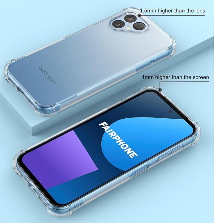 Image du produit Screenguard Crystal Soft Airbag Bumper (Fairphone 5)