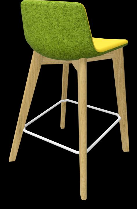 Immagine prodotto Narbutas Sgabello da bar Twist & Sit