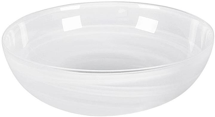 Leonardo Schale flach 28 weiss Alabastr