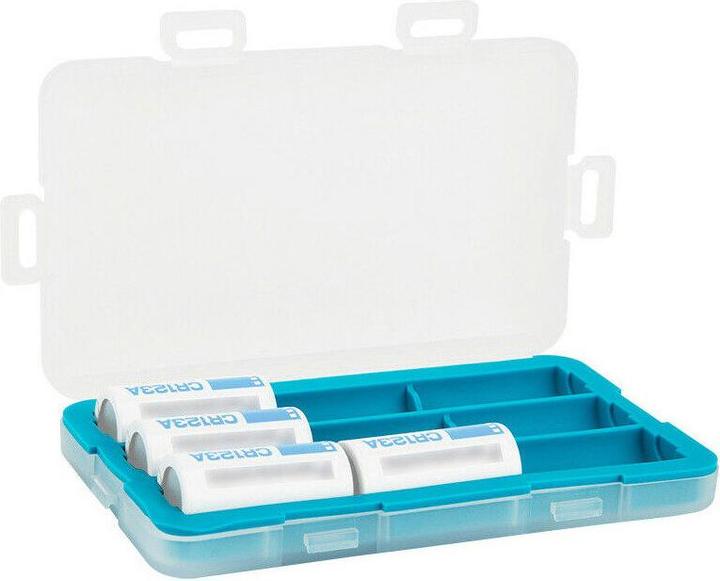 Actual product image JJC bag case battery cover Cr123 Cra123a