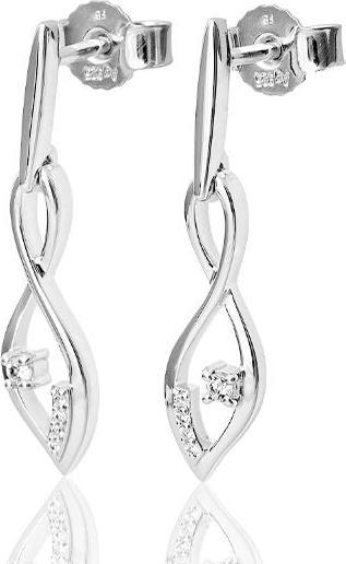 Image du produit Breuning BIJOUX DE L'OREILLE - BRILLE. 0,072 Ct. H/si (585, - Or)
