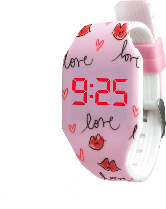 Immagine prodotto Kiddus Orologio digitale a LED Amore (Orologio digitale, 32 mm)