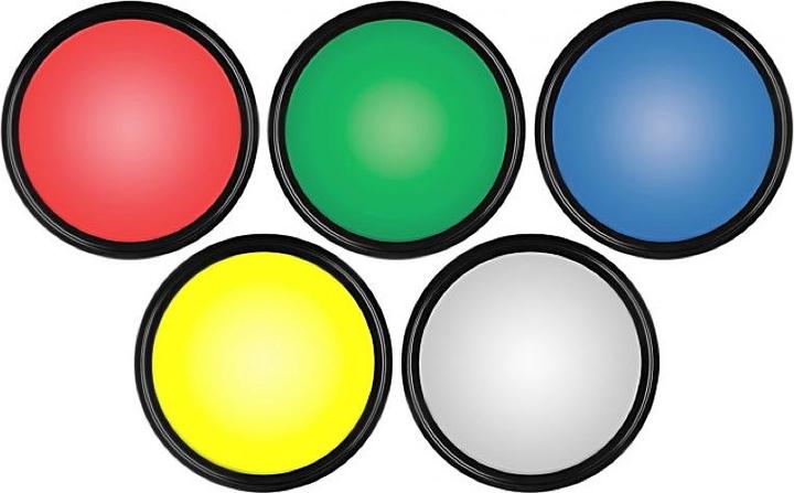 Produktbild Westcott L60-B Gel- und Schirm-Reflektorhalterung Inkl. 5 Gelen