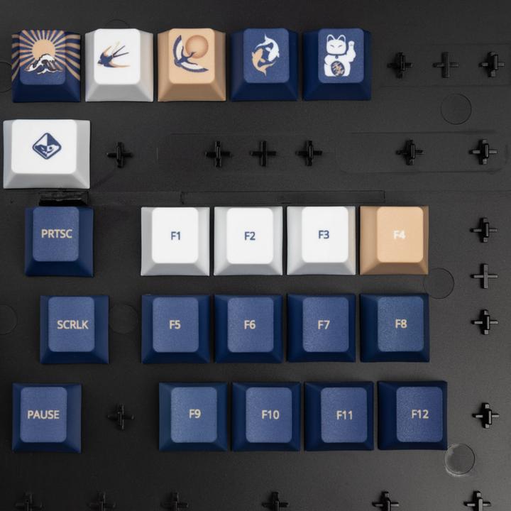 Actual product image Traitors UKIYO-E keycaps (TRDUKI108US)