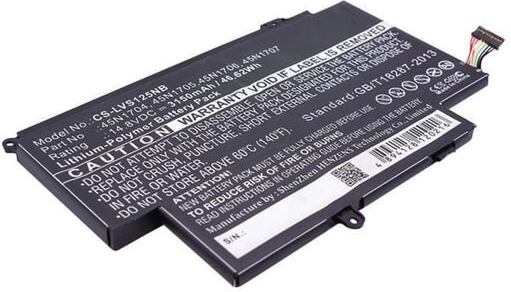 Image du produit AGI Batterie compatible avec Lenovo 45N1705 - Batterie - 3.150 mAh (3150 mAh)