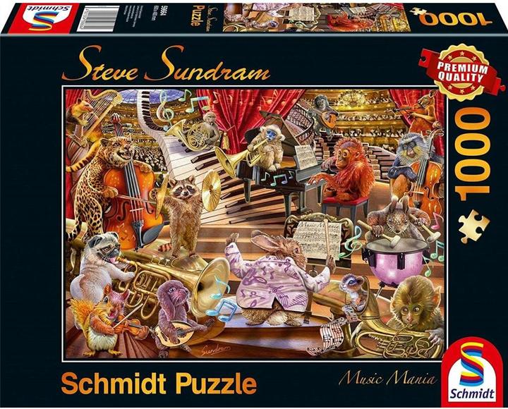 Immagine prodotto Schmidt Spiele Mania della musica (1000 pezzi)