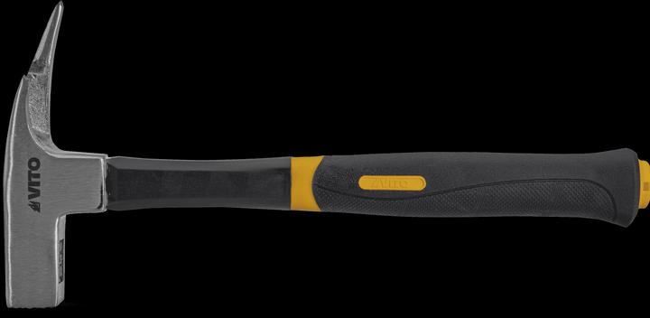 VITO Roofing Hammer With Fiberglass Handle And Magnetic Nail Holder (860 g)