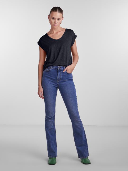 Actual product image Pieces Pcbillo Tee Lurex Stripes Noos Bc (XXL)