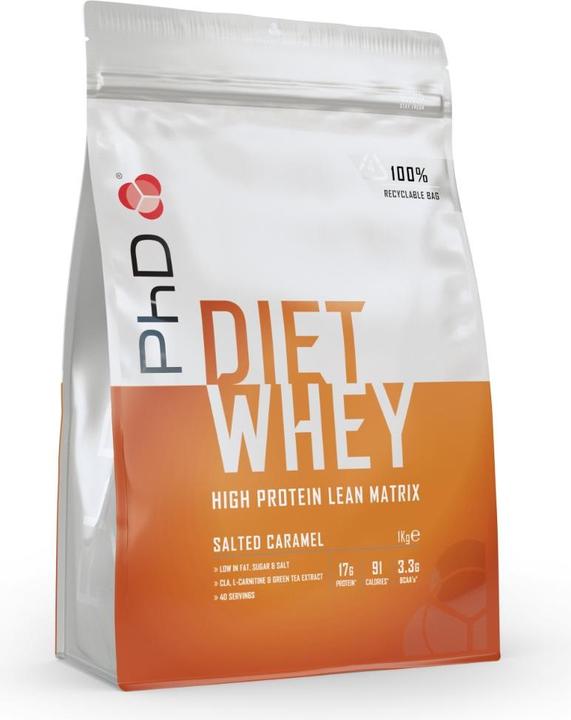 Image du produit PhD Nutrition Diet Whey (Caramel salé, 1 pcs, 1000 g)