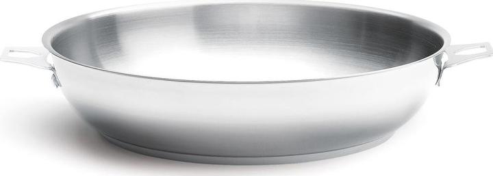 de Buyer Twisty poêle à frire sans manche induction (28 cm, Poêle à frire, Acier inoxydable)