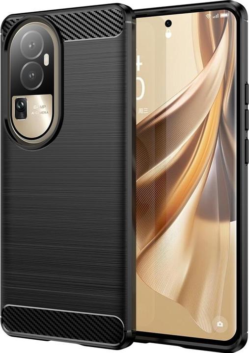 Actual product image Screenguard Oppo Reno10 Pro 5G Hull Carbon Brushed Soft TPU (Oppo Reno 10 Pro)