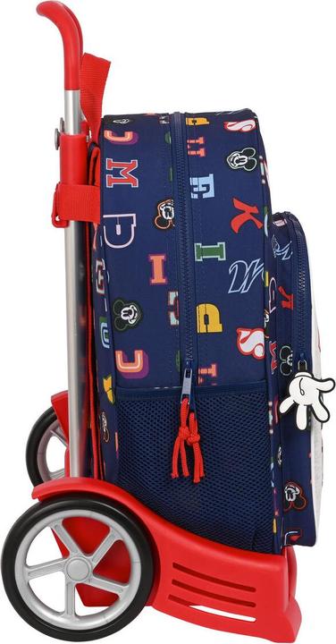Produktbild Mickey Mouse Club House Schulrucksack mit Rädern Mickey Mouse Clubhouse Only one Marineblau (33 x 42 x 14 cm) (14 l)