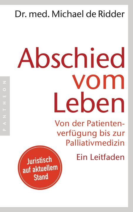 Actual product image Abschied vom Leben (German, Michael de Ridder, 2017)