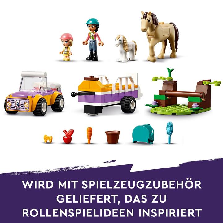 Image du produit LEGO 42634 Remorque pour chevaux et poneys (42634, LEGO Friends)