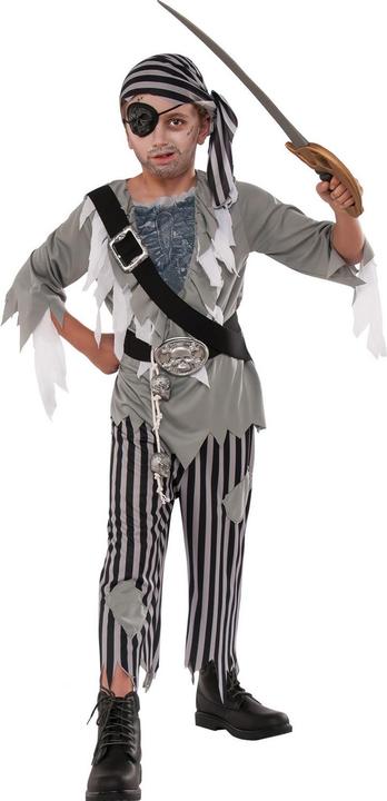 Image du produit Bristol Novelty Garçons Pirate Fantôme Costume d'Halloween (128)