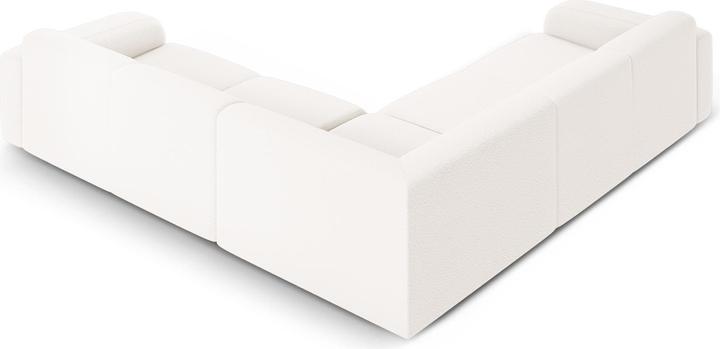 Actual product image Micadoni Symmetrical Corner Sofa, "Molino", 5 Seats, 252x252x75 Made in Europe (Corner sofa)