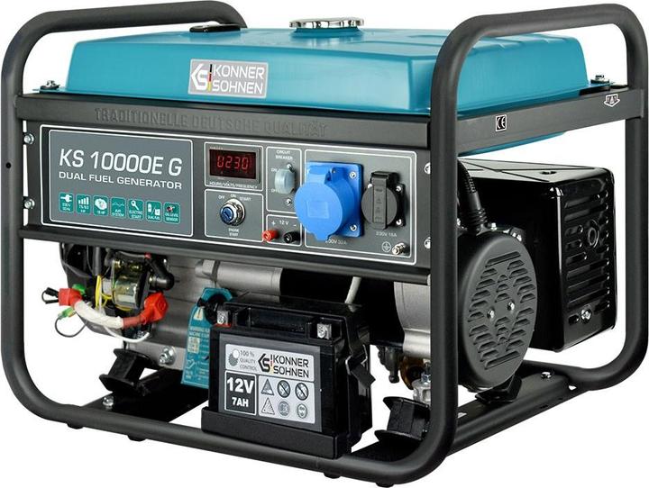 Actual product image Könner & Söhnen KS 10000E G (7500 W, 25 l)