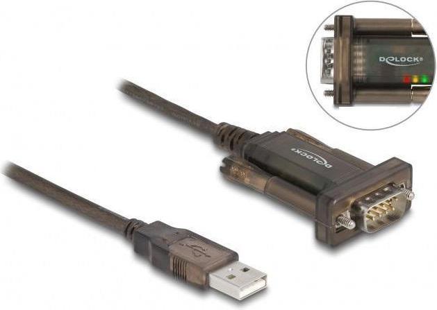Produktbild Delock Serial-Adapter 64073 USB-A - RS-232 (2 m)