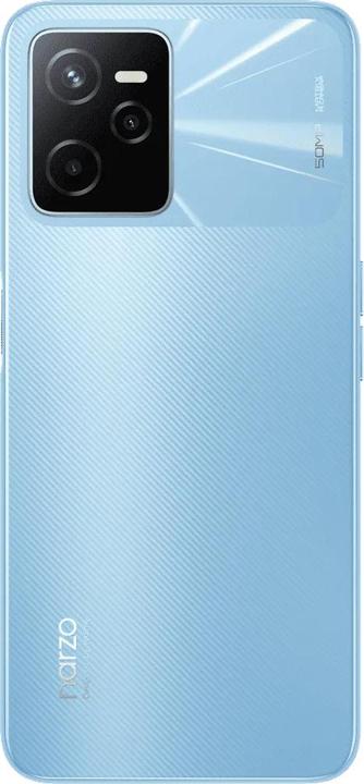Produktbild realme Narzo 50A Prime (64 GB, Flash Blue, 6.60", Hybrid Dual SIM, 50 Mpx, 4G)