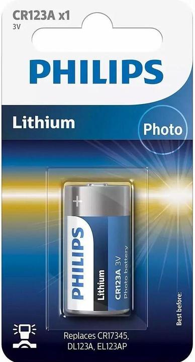 Produktbild Philips Lithium (1 Stk., RCR123A, 1500 mAh)