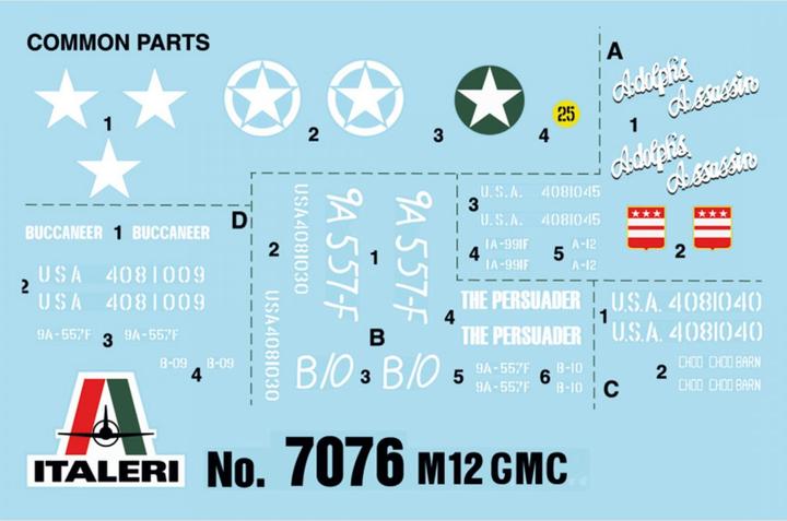 Produktbild 1:72 US M12 GMC Howitzer