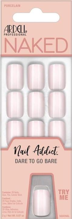 Ardell Nail Addict Naked Collection Porcelain 28 Stk (Kunstnägel)