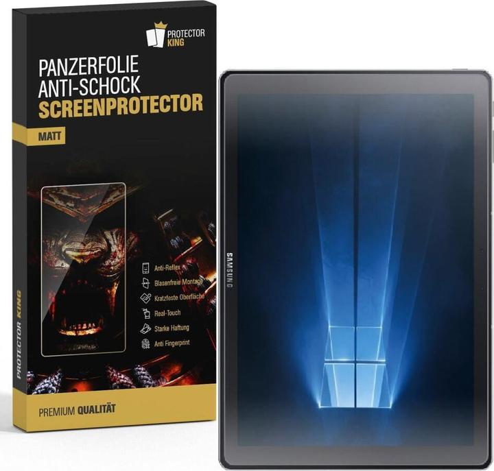 Produktbild Protectorking 4x Panzerfolie Anti-Shock matt entspiegelt (4 Stück, Galaxy Tab Pro S)