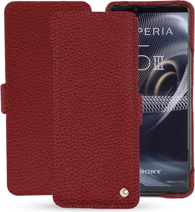 Actual product image Noreve Horizontal leather flap shell (Sony Xperia 5 III)