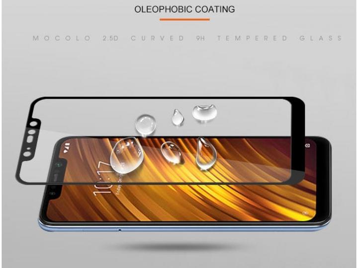 Image du produit Screenguard Xiaomi POCOPHONE F1 Full Screen Protection en verre blindé 2.5D 9H (1 pièce(s), Xiaomi Pocophone F1)