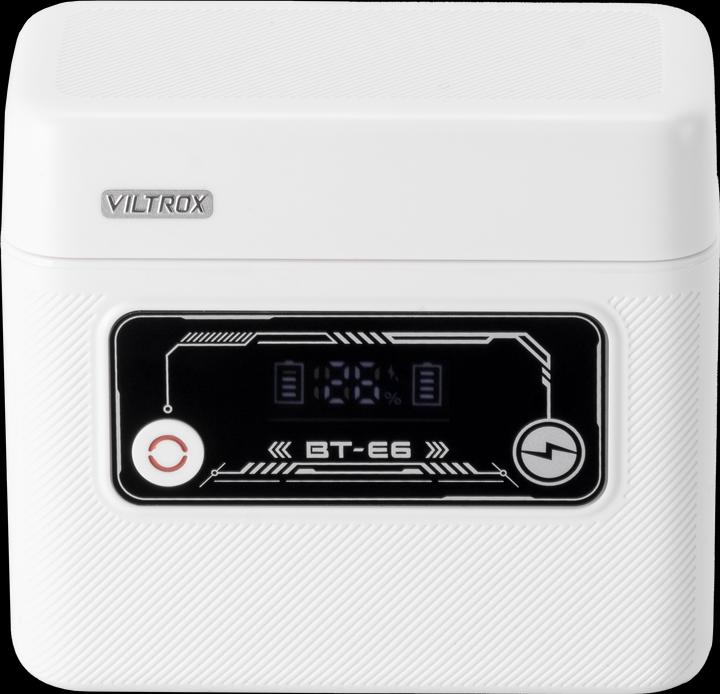 Actual product image Viltrox Camera Battery Charging Case Power Bank for Canon LP E6 (Charger)